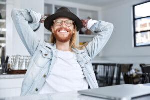 young man recovered from adrenal fatigue