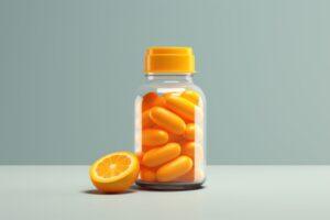 Vitamin C bottle