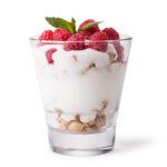 yogurt with muesli and berries is a great way to enjoy yogurt