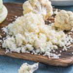 prepare cauliflower for cauliflower hash